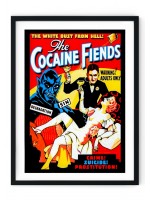 The Cocaine Fiends Retro Giclee Poster