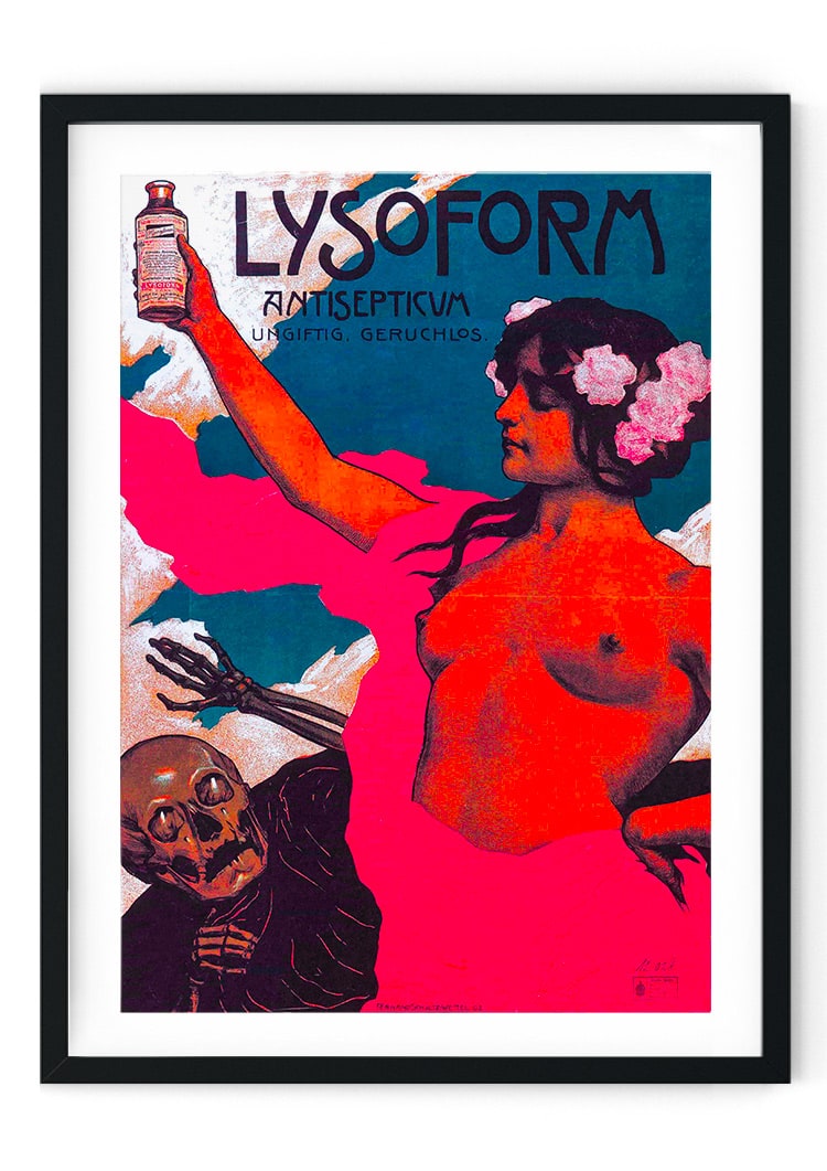 Lysoforn Retro Giclee Poster