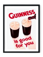 Guinness #2 Retro Giclee Poster