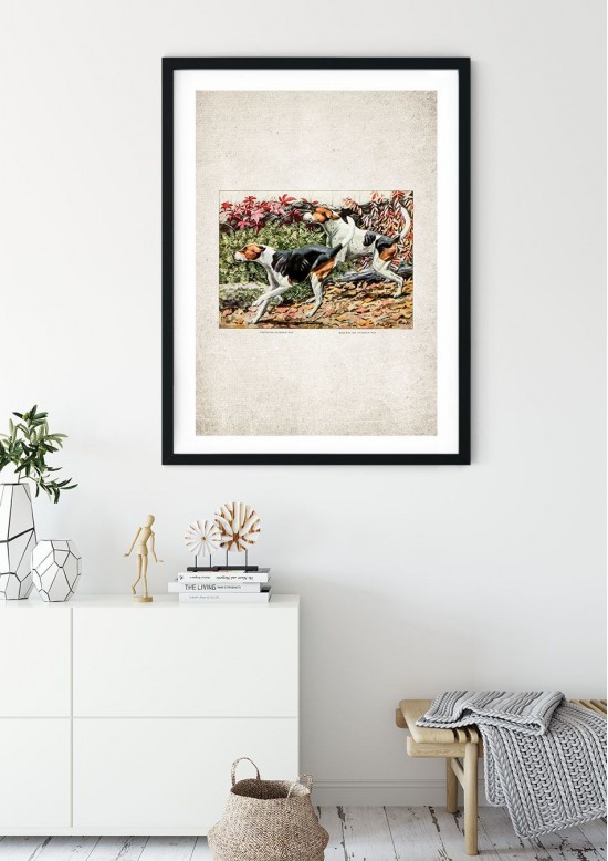 Foxhounds Giclee Print
