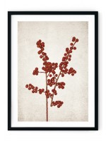 Tree with Berries Giclee Print