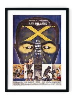 The Man with the X-Ray Eyes Retro Film Poster