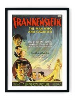 Frankenstein Retro Film Poster