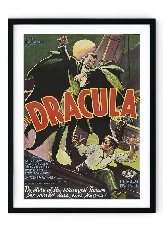 Dracula Retro Film Poster Dracula Retro Film Poster