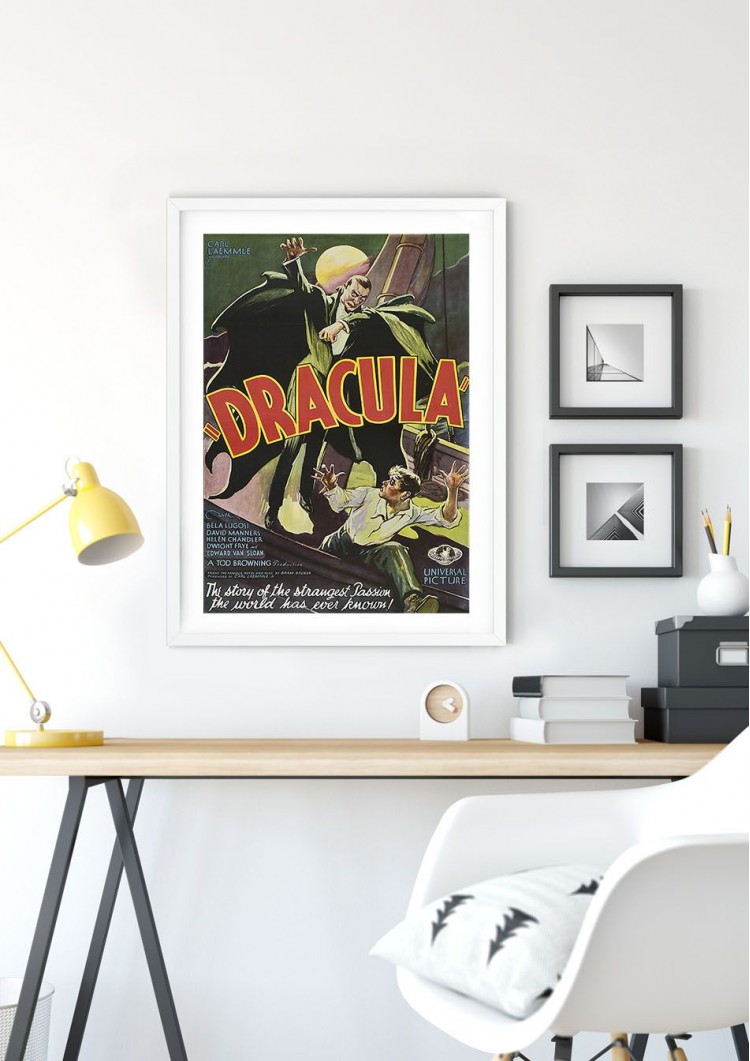 Dracula Retro Film Poster Dracula Retro Film Poster