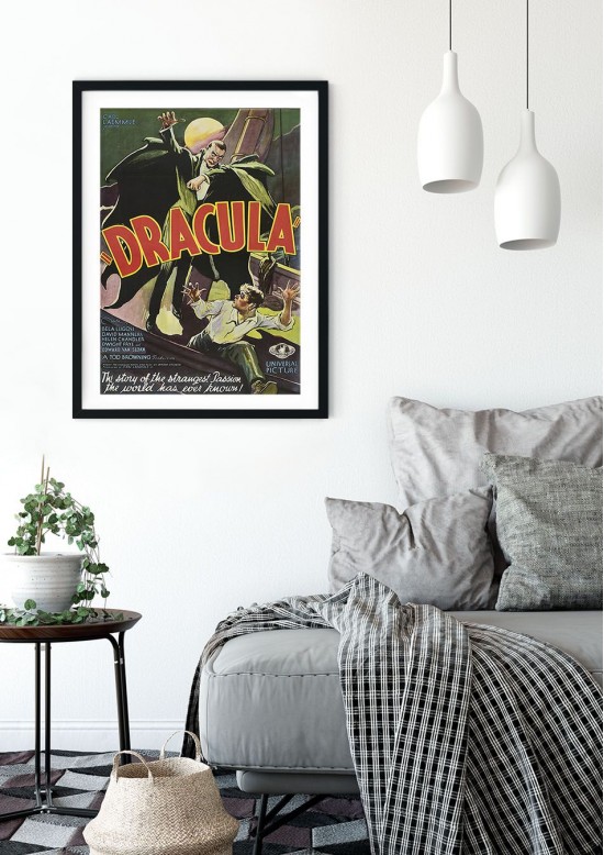 Dracula Retro Film Poster Dracula Retro Film Poster