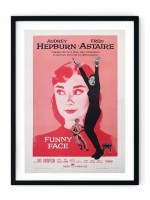 Funny Face Audrey Hepburn Retro Film Poster