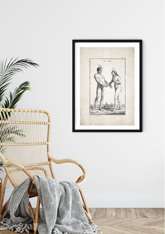 Homme And Femme Giclee Print