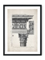 Roman Architecture Column Giclee Print