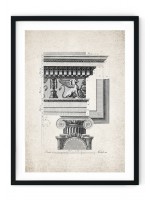 Roman Architecture Frieze Giclee Print