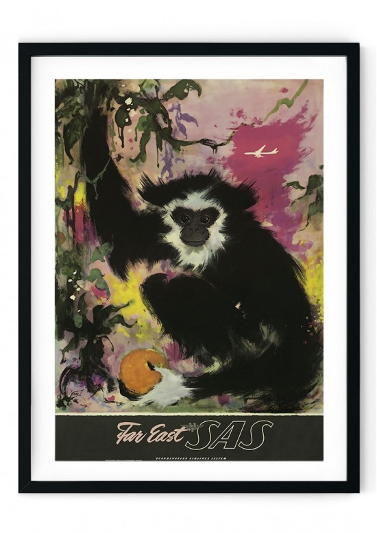 South-east Asia Travel Retro Giclee Poster South-east Asia Travel Retro Giclee Poster