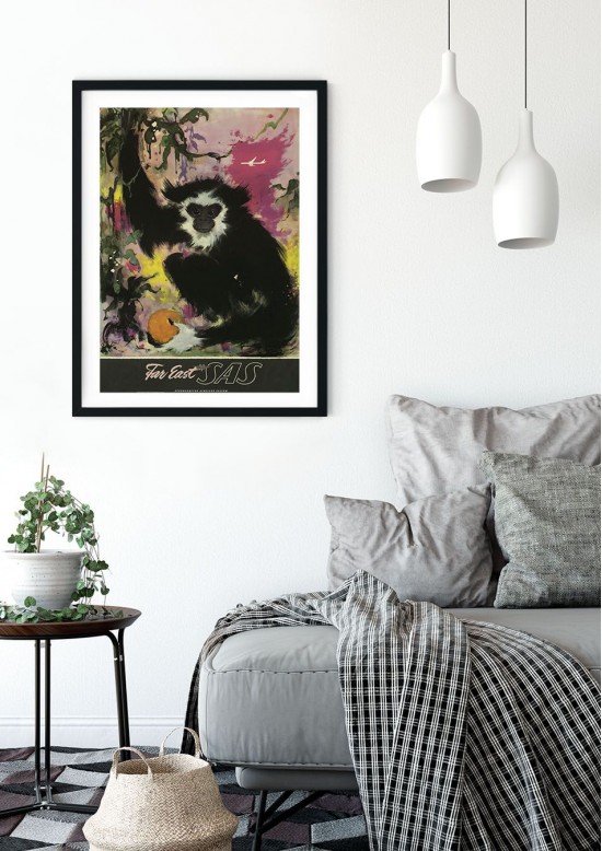 South-east Asia Travel Retro Giclee Poster South-east Asia Travel Retro Giclee Poster