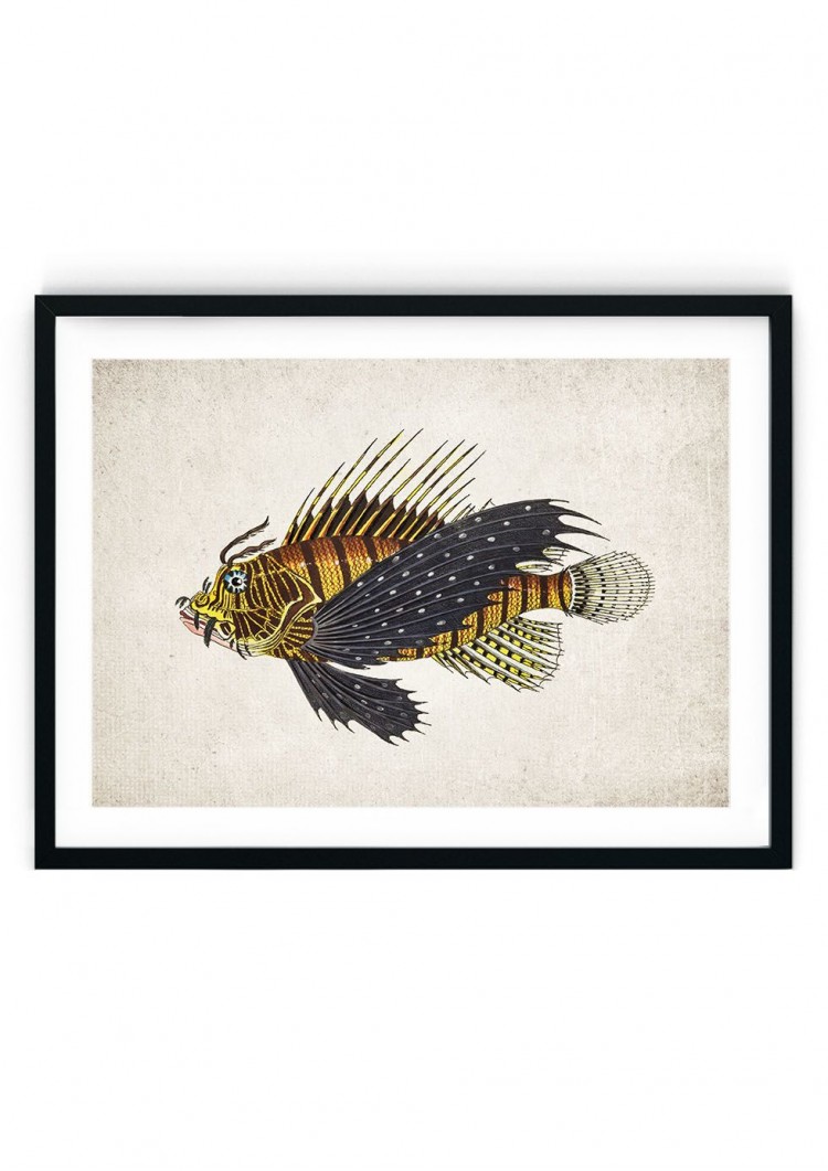 Dragon Fish Giclee Print