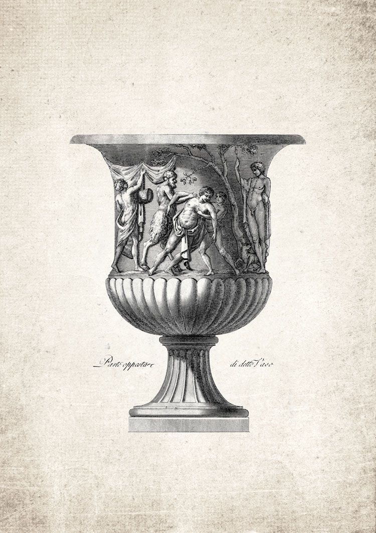 Roman Vase #6 Giclee Print