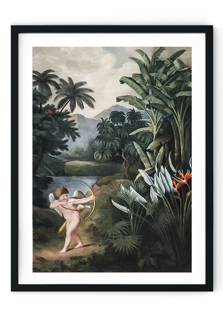 Cupid in the Forest Giclee Print