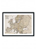 1800 Map of Europe Giclee Print