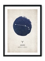 Aries Star Sign Giclee Print