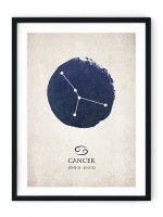 Cancer Star Sign Giclee Print