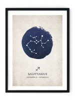 Sagittarius Star Sign Giclee Print