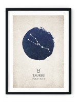 Taurus Star Sign Giclee Print